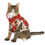 Thumbnail: Vintage Christmas Santa Claus Pet Hoodie - Red Pet Sweatshirt 