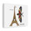 Thumbnail: Eiffel Tower & Colossal Moth Matte Stretched Canvas Print