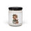 Thumbnail: Christmas Vintage Little Boy And Puppy — 9 oz Scented Soy Jar