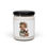 Thumbnail: Christmas Vintage Little Boy And Puppy — 9 oz Scented Soy Jar
