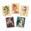 Thumbnail: Vintage Christmas Angel Greeting Cards — 5-Pack Multi-Design