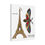 Thumbnail: Eiffel Tower & Colossal Moth Matte Stretched Canvas Print