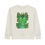 Thumbnail: Toddler Dragon Green Pixel Fantasy Art Sweatshirt 