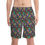 Thumbnail: Men Beach Shorts - Retro 90s Geometric Pattern Swimwear Trunks