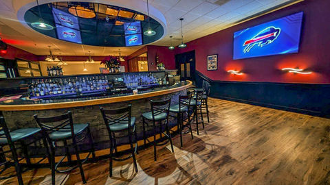circular bar in batavia ny, speakeasy vibe, intimate setting
