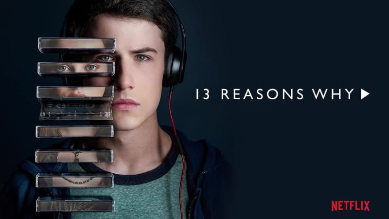 Dylan Minnette as Clay Jensen in Netflix's 13 Reasons Why.