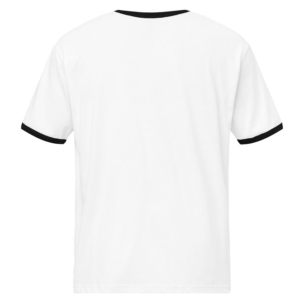 Thumbnail: Water 2 A Duck Unisex ringer t-shirt