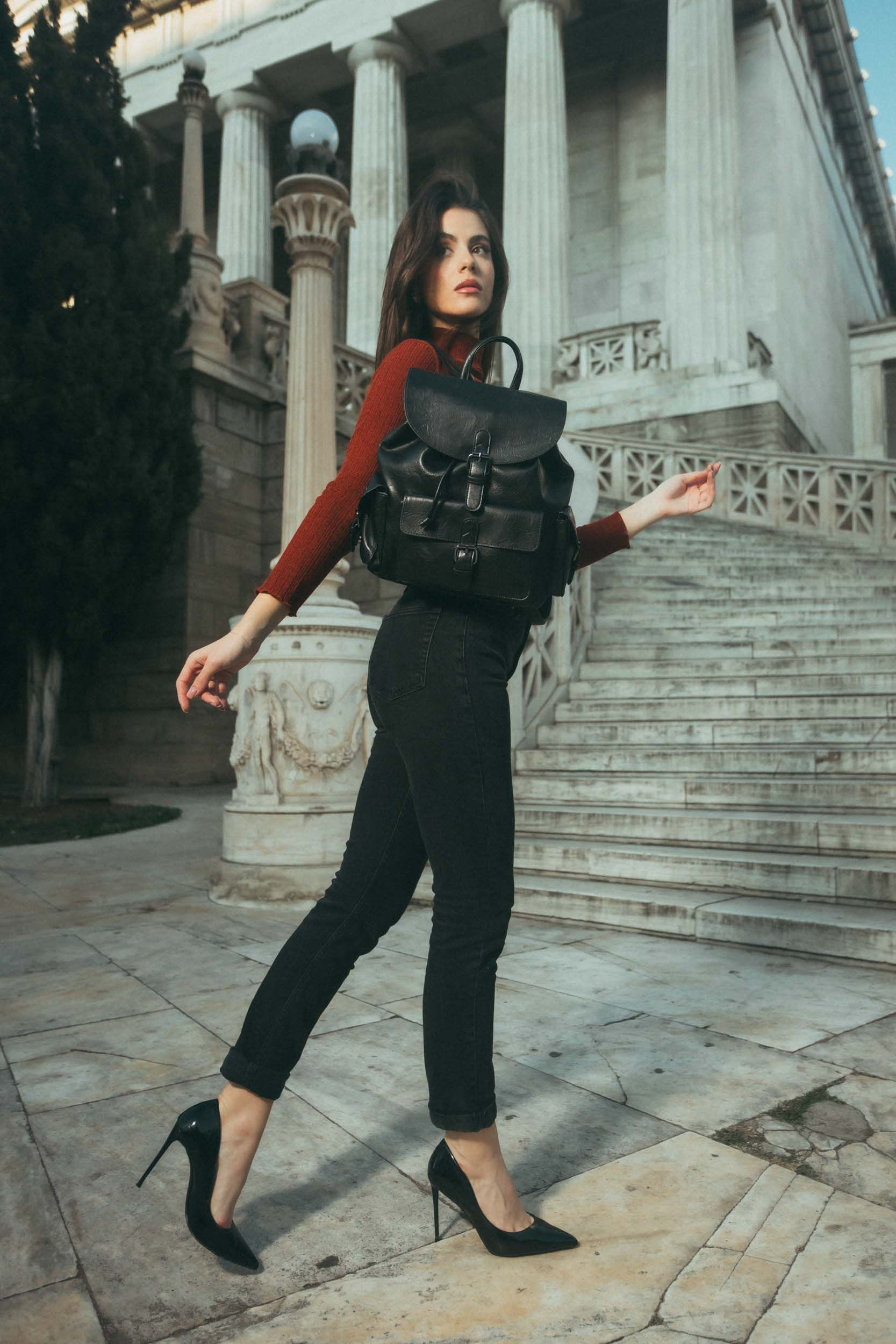 Backpack with Multi-Pockets