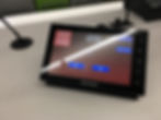 9" crestron touch panel