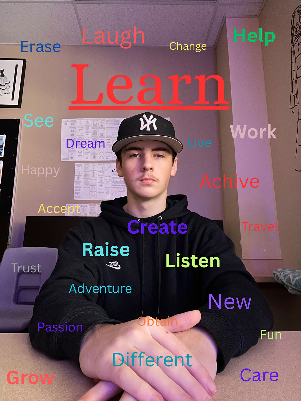 Self Portrait with Writing