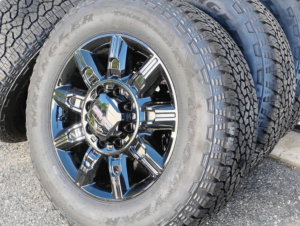 Thumbnail: 20" GMC 2500 3500 HD Gloss Black Rims &  LT275/65R20E Tires