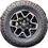 Thumbnail: Set of 5 Ford Bronco Wheels & Tires 18" Duratrac Tires