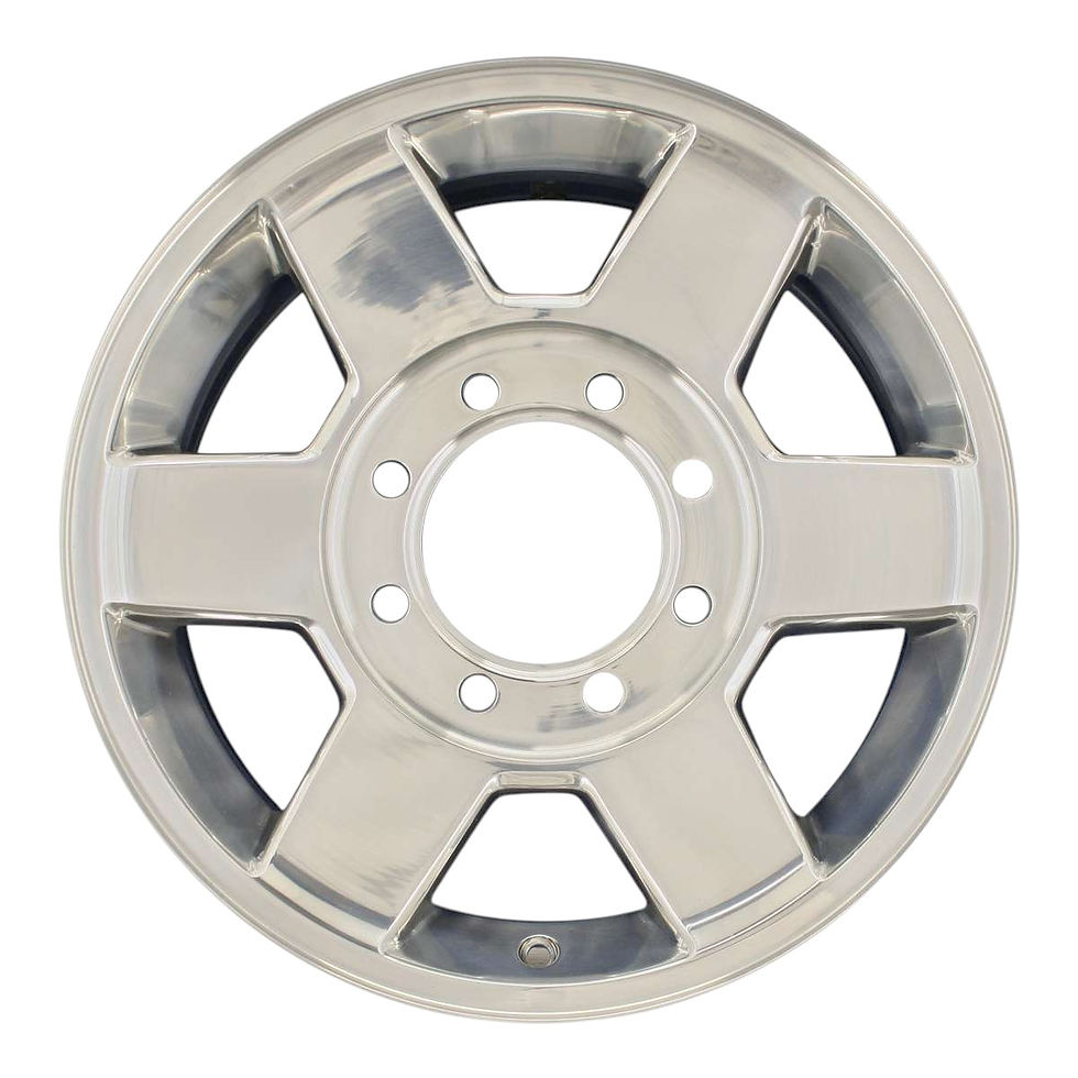 Thumbnail: 17" Ram Polished Alloy Rims New Overstock 17x8 8x6.5 42mm H2383