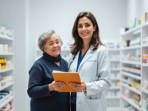 A senior patient has Medicare file