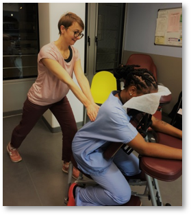 Les massages AMMA, financés par l'ARCFA