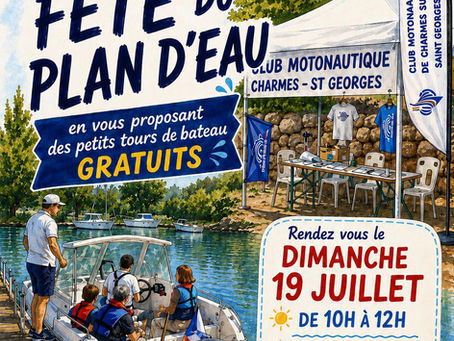 Fête du plan d’eau du 19 juillet 2026 !