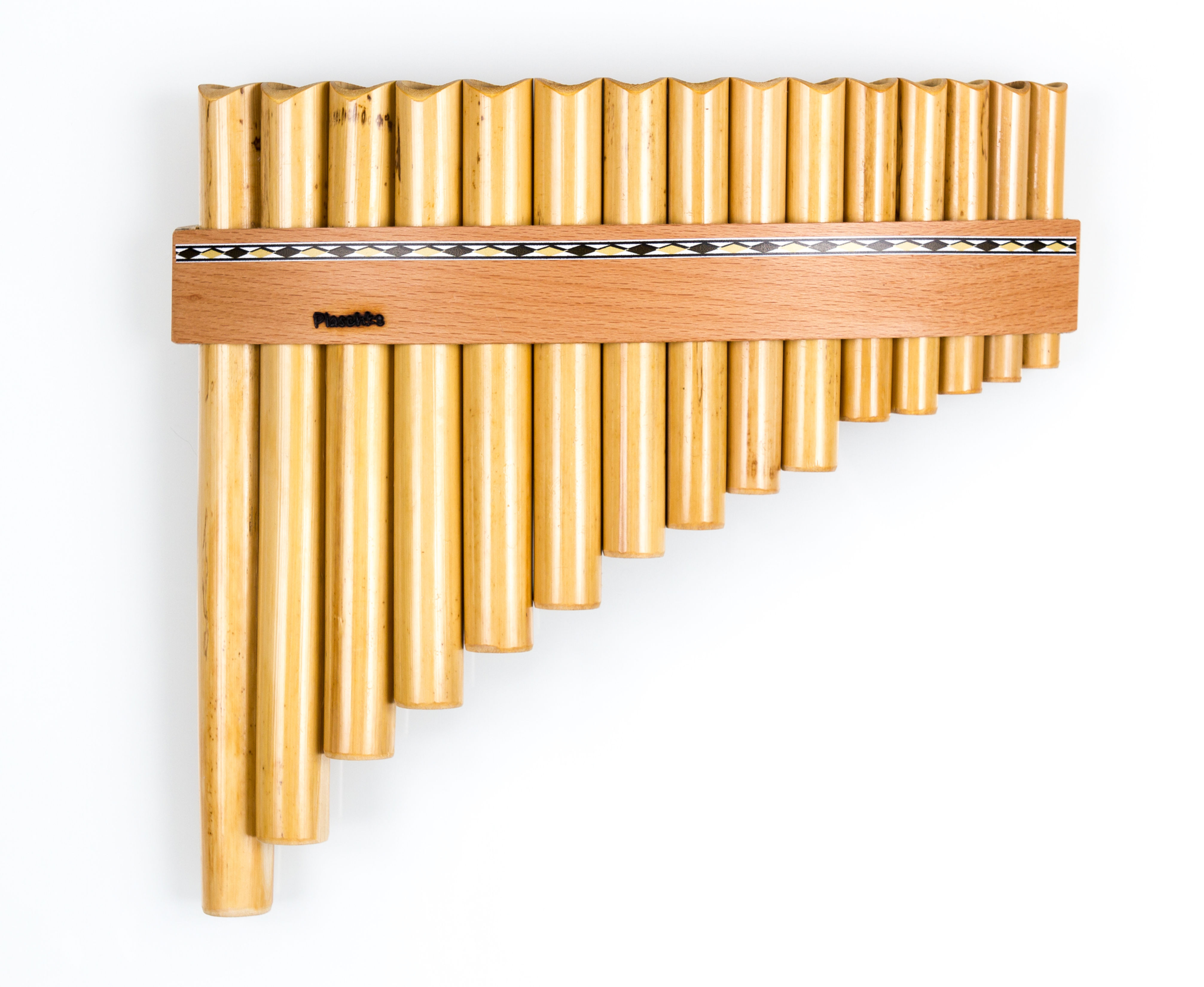 Panflöte R15-Töne/Rohre in C- G & B-Dur aus Bambus | Plaschke Instruments