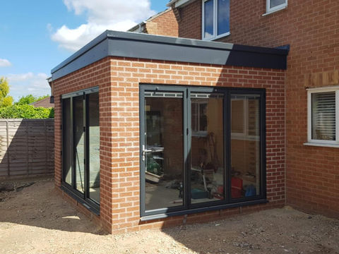 Sunroom extension in Bingham, Nottingham