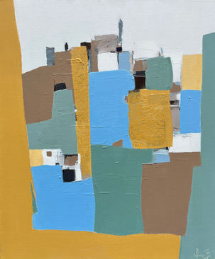 toile de Sylvie B. artiste peintre à tours