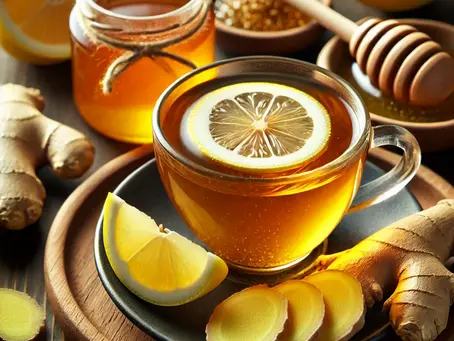 Zencefilli Ballı Çay Tarifi – Bağışıklık Güçlendirici ve Rahatlatıcı!