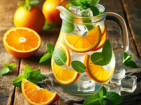 Portakal ve Naneli Su Tarifi – Ferahlatıcı ve Doğal!