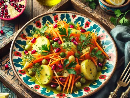 Patatesli Havuç Salatası: Hafif ve Renkli Bir Tarif