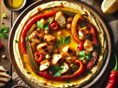 Fırınlanmış Sebzeli Tarator: Hafif ve Besleyici Bir Meze