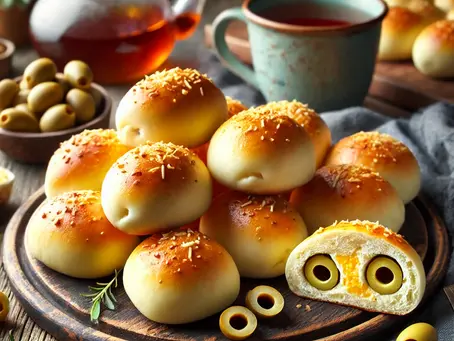 Zeytinli Peynirli Poğaça: Yumuşacık ve Lezzet Dolu Bir Tarif