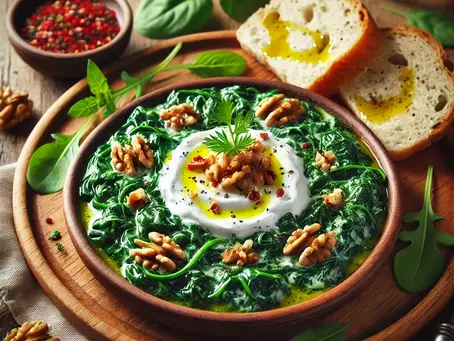 Yoğurtlu Ispanak Salatası Tarifi – Pratik ve Sağlıklı Lezzet!