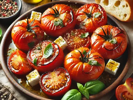 Zeytinyağlı Baharatlı Domates Tarifi – Hafif ve Lezzetli!