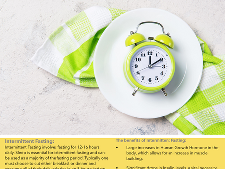 Intermittent Fasting for Your Health
