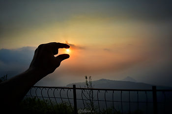 I climbed mountains, so I can see where the sun sleeps.