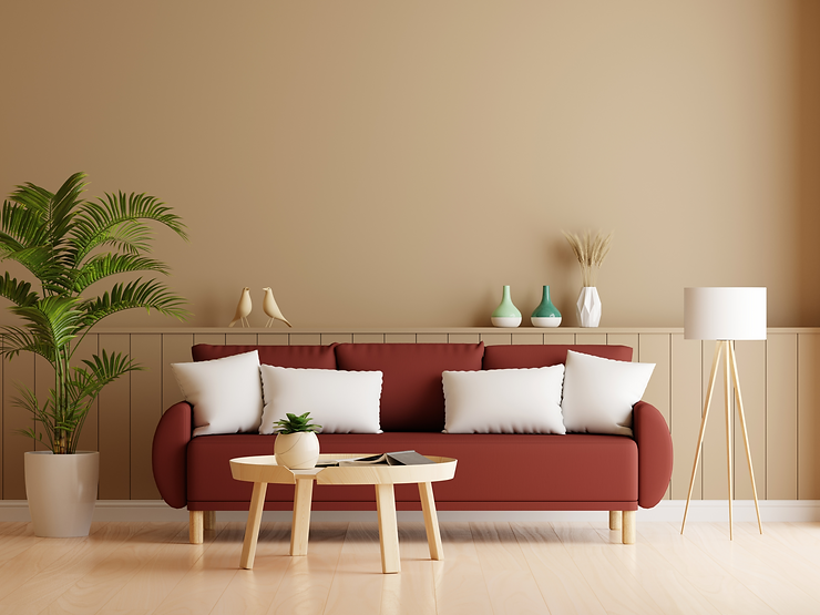2025 trending room with calming warm candles