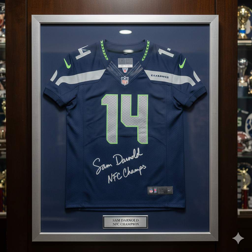 Seahawks Super Bowl Signed Jerseys