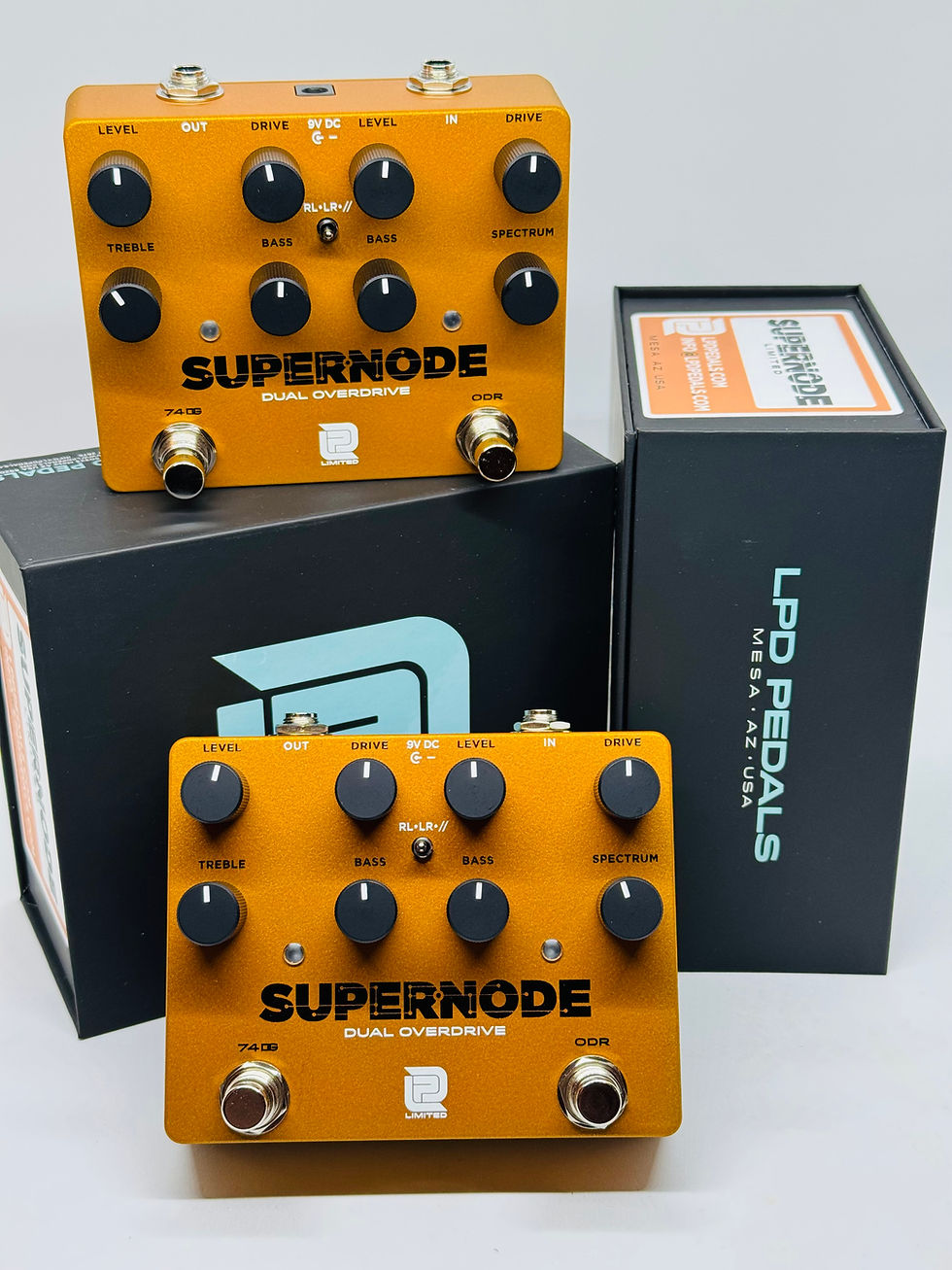 Thumbnail: LPD pedals SUPERNODE dual overdrive