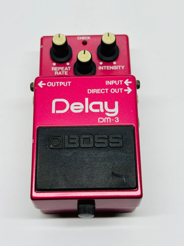 BOSS Delay DM-3 日本製 1984年 vintage 1984 Boss DM-3 Delay (Green label) Japan | PrimoFX LLC