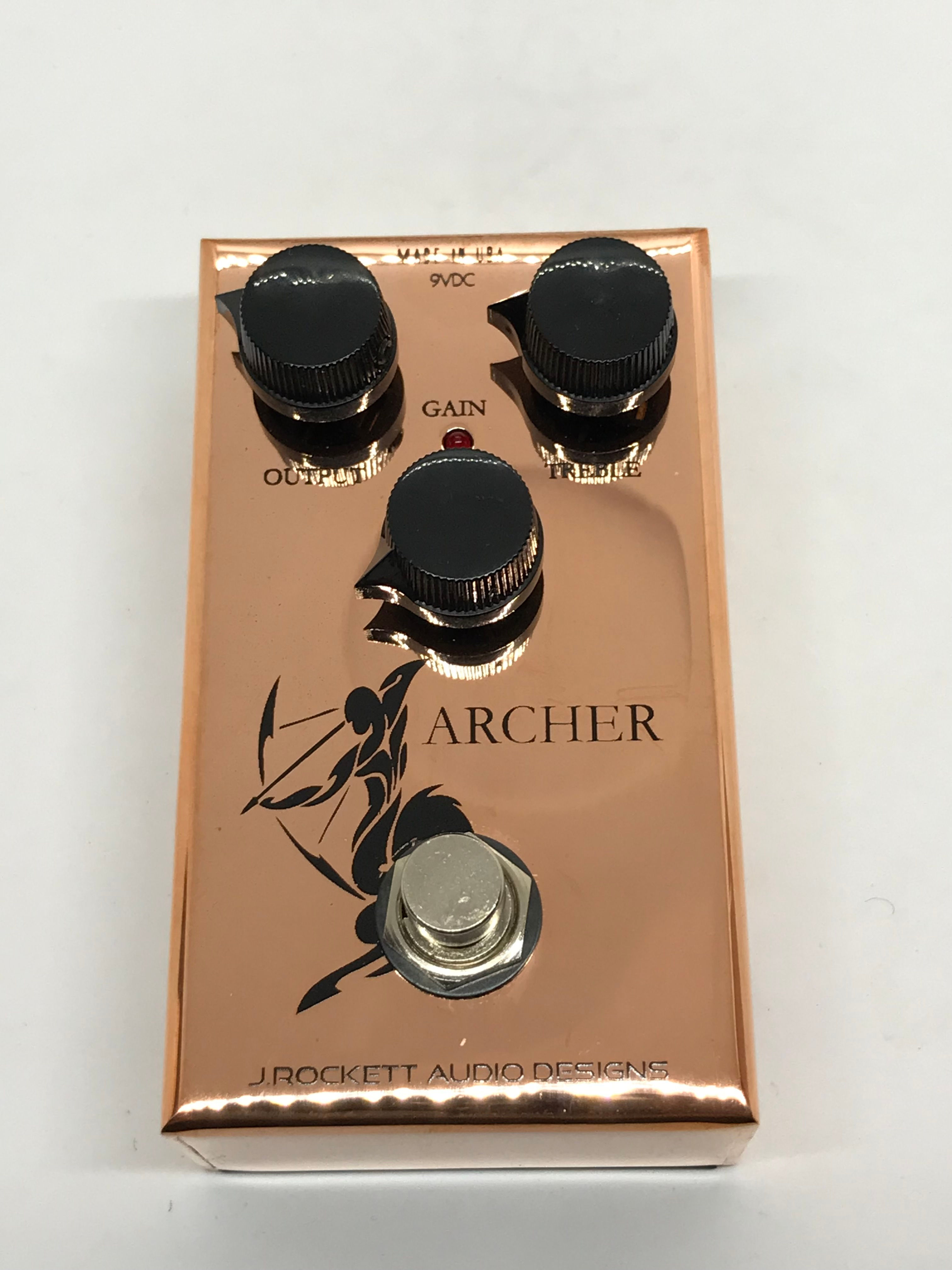 used J. Rockett Jeff Beck Archer Copper