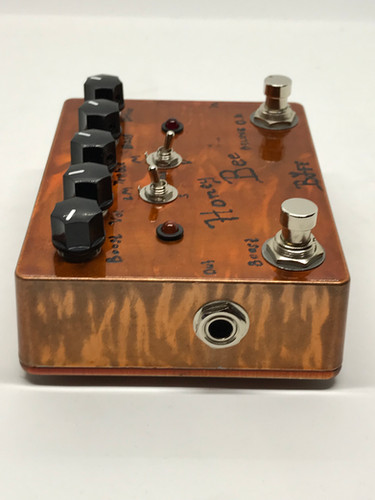 BJFe Honey Bee OD Deluxe w/MV and mids toggles, pre-gain trimpot