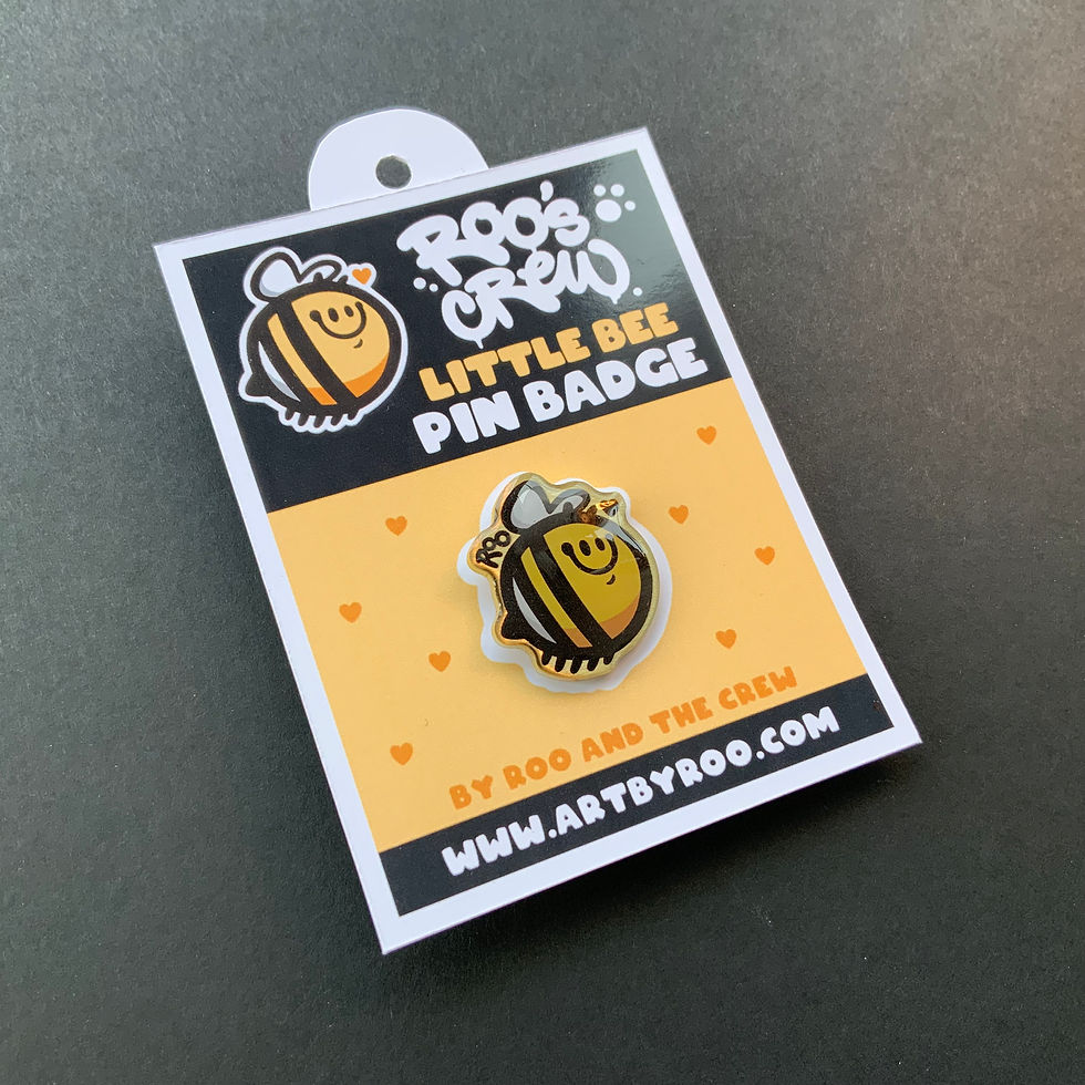Thumbnail: Little Bee Pin Badge