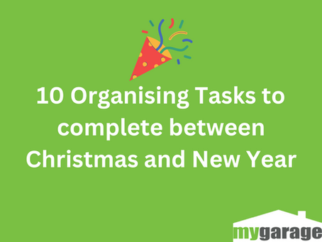 10 Organising Tasks to Tackle Between Christmas and New Year