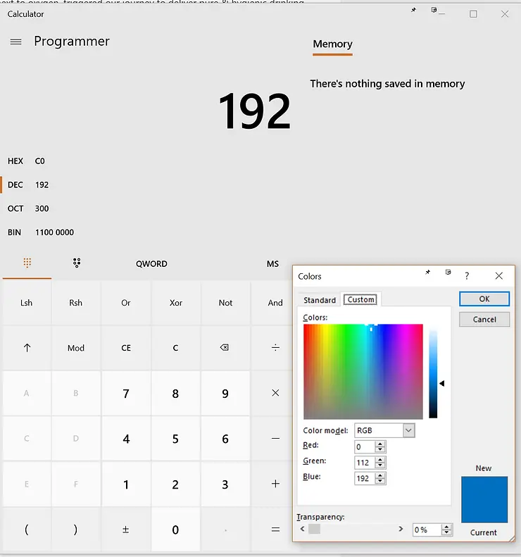 Html Calido Rgb RGB Code into HTML Color codes
