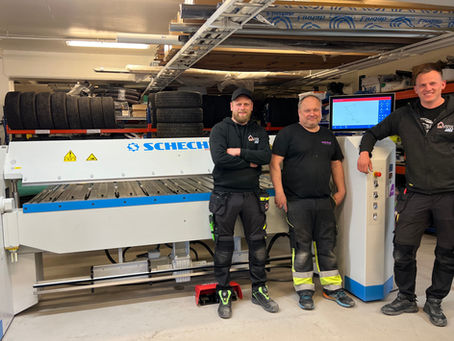 Ny motorisert knekkemaskin på lager