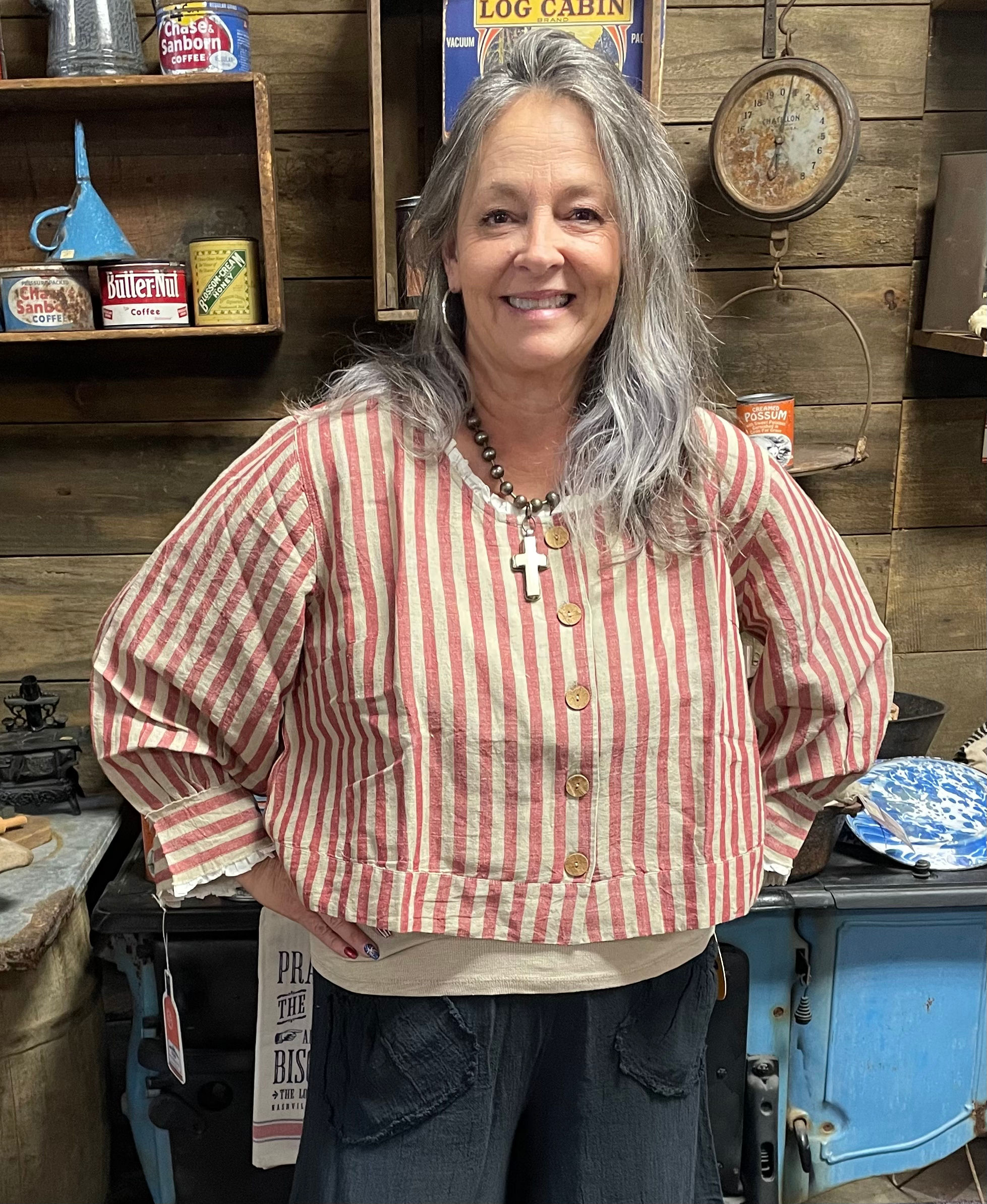 “Carolyn” Top/Jacket