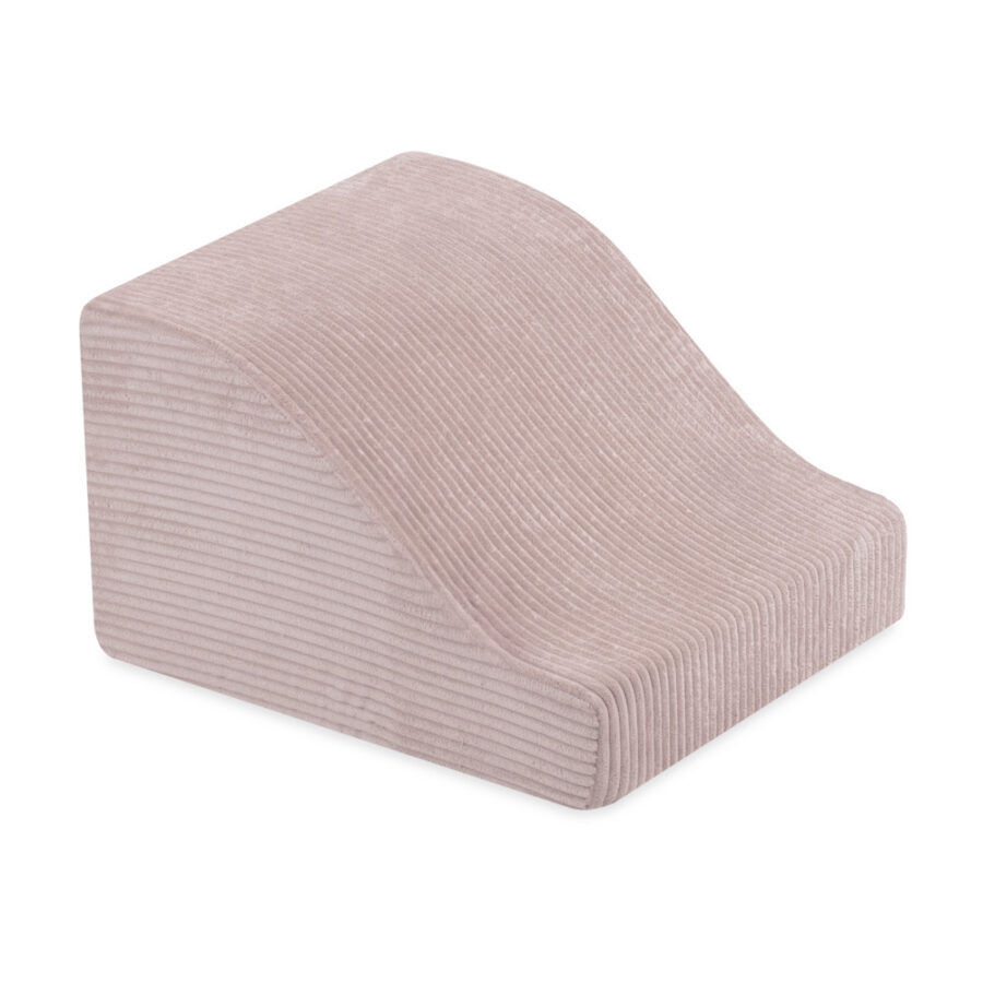 Sīktēls: PLUSH NEST Bērnu Mīksto kluču komplekts – baseins + 8 elementi, rozā, velvets