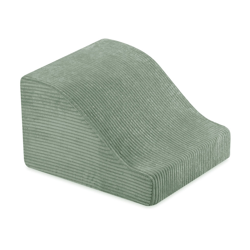 Sīktēls: PLUSH NEST Bērnu Mīksto kluču komplekts – baseins + 8 elementi, zaļš, velvets