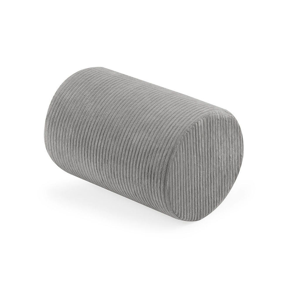 Sīktēls: PLUSH NEST Bērnu Mīksto kluču komplekts – baseins + 8 elementi, pelēks, velvets