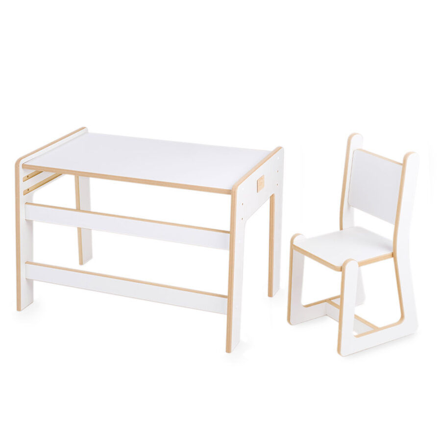 Thumbnail: PLUSH NEST Montessori wooden baby chair SmartSeat