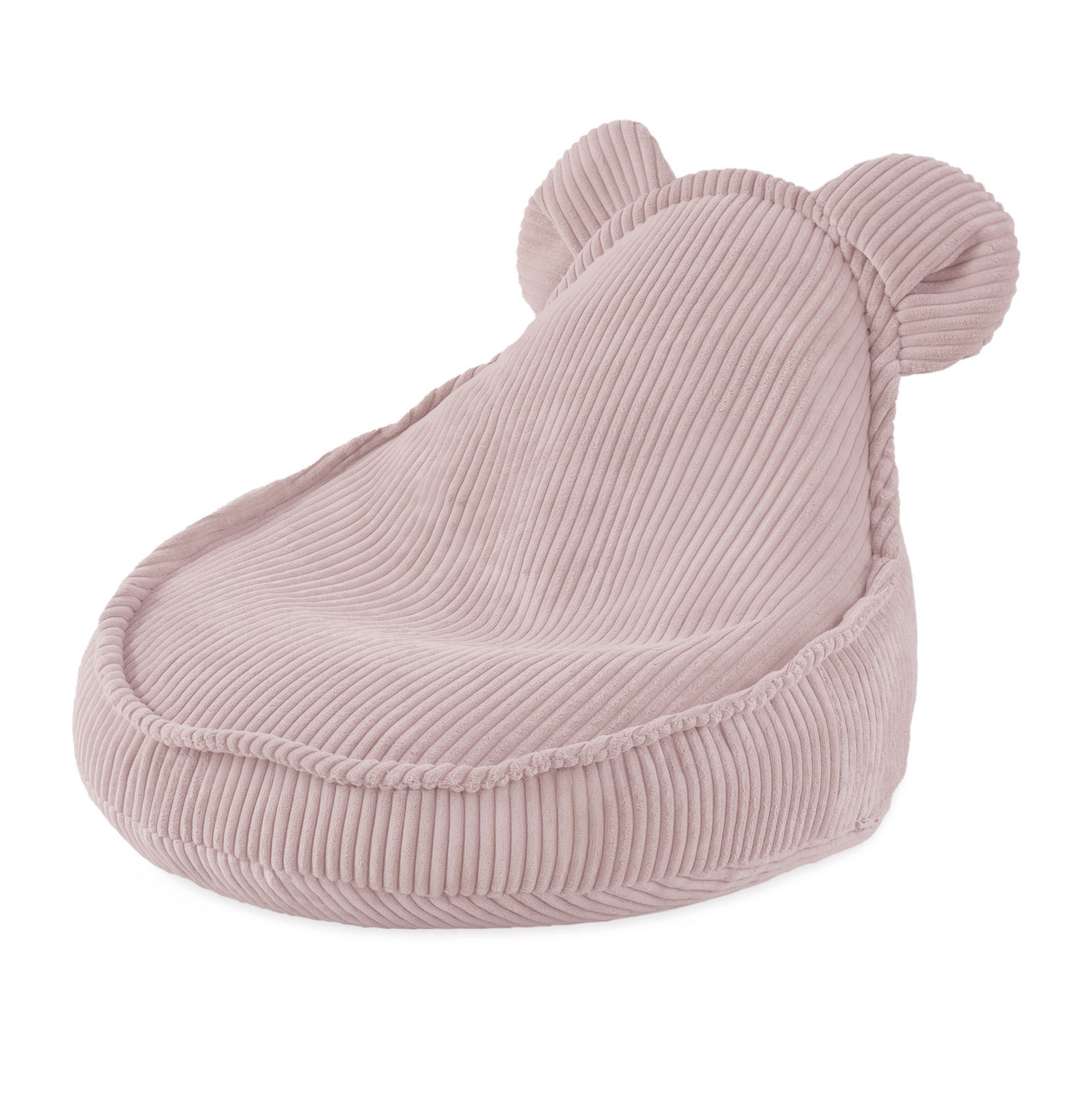 PLUSH NEST Huggy Bear Kids Armchair, corduroy, light pink