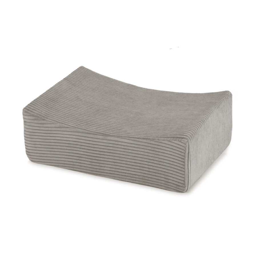 Sīktēls: PLUSH NEST Bērnu Mīksto kluču komplekts – baseins + 4 elementi, bēšs, velvets
