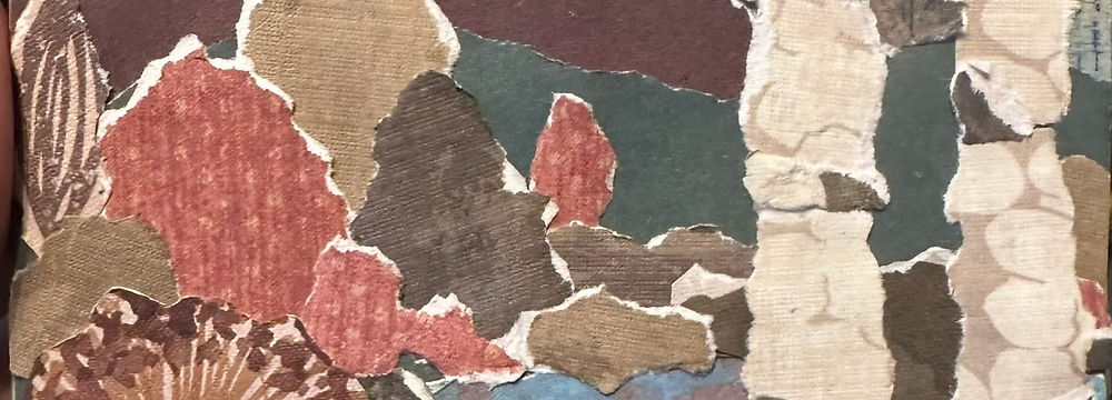 painting with paper mixed media art prairie arts center north platte nebraska
